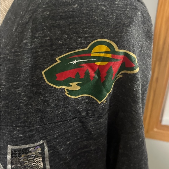 Minnesota Wild 3/4 length sleeve t-shirt - Picture 2 of 6